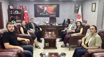Iğdır Barosu Başkanı, Adli Yıl Açılışında Başsavcıyı Ziyaret Etti