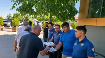 İzmir'de şehit olan polisler için Evren'de Mevlid-i Şerif okutuldu