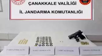 Çanakkale'de Çalınan 280 Bin TL Değerindeki Altınlar Bulundu