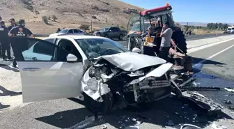 Kayseri'de Trafik Kazası: 4 Yaralı