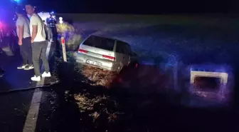 Tekirdağ'da Otomobil Şarampole Devrildi: 2 Yaralı