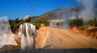 Antalya'da Tatilci Ailenin Yangın Söndürme Mücadelesi