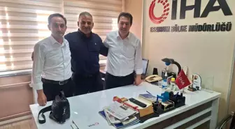 Anadolu Ocakları Genel Başkanı Recai Çelik'ten İHA Erzurum Bölge Müdürlüğü'ne Ziyaret