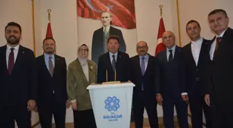 Adalet Bakanı Yılmaz Tunç Balıkesir'de Esnaf ve İş Dünyasıyla Buluştu