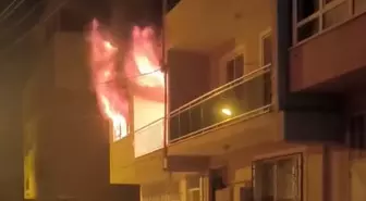 'Borcum var' diyerek ateşe verdiği evde hayatını kaybetti