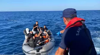 Didim Açıklarında 11 Düzensiz Göçmen Kurtarıldı