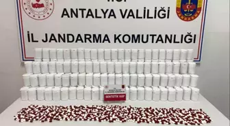 Gazipaşa'da Jandarmadan Büyük Kaçakçılık Operasyonu: 27 Bin Sentetik Hap Ele Geçirildi