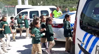 Mudurnu'da Öğrenciler Polislik Mesleğini Tanıdı