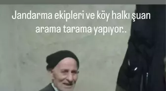 84 Yaşındaki Adam Kayboldu, Arama Çalışmaları Başlatıldı
