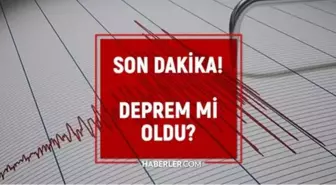 SON DEPREMLER! 13 Eylül deprem mi oldu, nerede, kaç büyüklüğünde? Kandilli ve AFAD son depremler