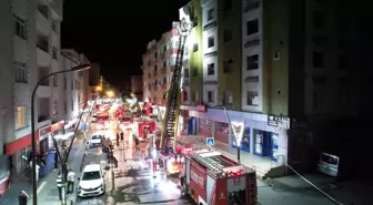 Pendik'te Tekstil Atölyesinde Yangın Çıktı