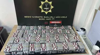 Adıyaman'da Uyuşturucu Operasyonu: 5 Bin 544 Sentetik Hap Ele Geçirildi
