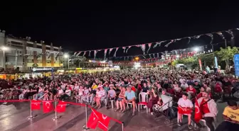 Aydın'da EuroBasket Finali İçin Dev Ekran Kuruldu
