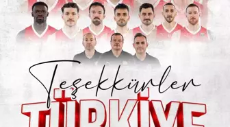 Erdoğan, A Milli Takımı Tebrik Etti