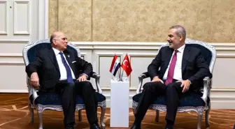 Dışişleri Bakanı Hakan Fidan Iraklı Mevkidaşı ile Görüştü