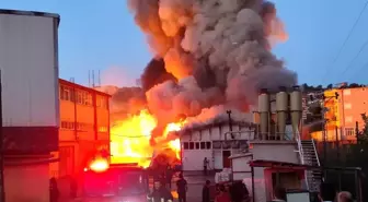 Konya'daki Silah Fabrikasında Yangın Paniği