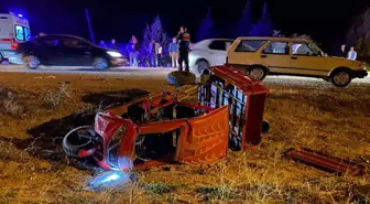 Kütahya'da Art Arda İki Kaza: Bir Yaralı
