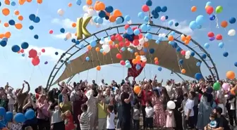 6 Yaşındaki Kağan Lösemiyi Yendi, Gökyüzüne Balonlar Bırakıldı