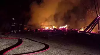 Amasya'da Tüp Patlamalı Yangın Korku Dolu Anlar Yaşattı