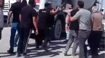 Hatay'da Trafik Tartışmasında Mikser Yumruklandı