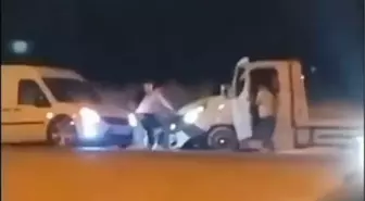 Adana'da Çekici ile Hafif Ticari Araç Sürücüleri Arasında Kavga: 1 Kişi Darbedildi