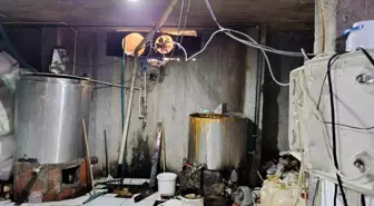 Doğubayazıt'ta Ruhsatsız Gıda Üretimine Baskın