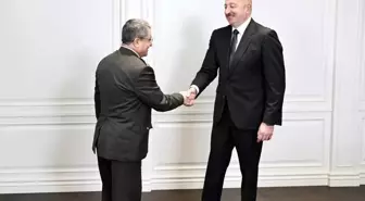 Genelkurmay Başkanı Bayraktaroğlu, Azerbaycan Cumhurbaşkanı Aliyev ile Görüştü