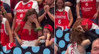 Cedi Osman ve Ebru Şahin'in duygusal anları kamerada