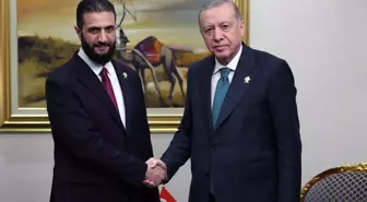 Cumhurbaşkanı Erdoğan, Suriye Cumhurbaşkanı Şara ile bir araya geldi
