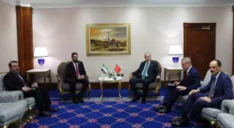 Cumhurbaşkanı Erdoğan, Suriye Cumhurbaşkanı Şara ile görüştü