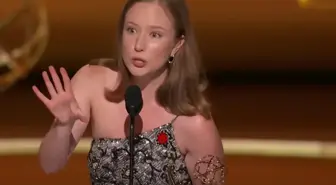 Emmy sahnesinde cesur çıkış: Yahudi aktrist Einbinder'den Filistin'e özgürlük mesajı