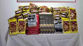 Eyyübiye'de Kaçakçılık Operasyonu: 600 Paket Sigara ve 6 Kilogram Tütün Ele Geçirildi