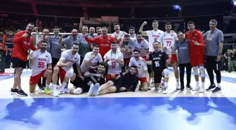 A Milli Erkek Voleybol Takımı, Libya'yı 3-1 Mağlup Etti