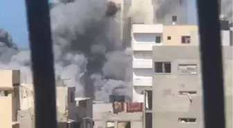 İsrail Ordusu Gazze'nin En Yüksek Binasını Vurdu