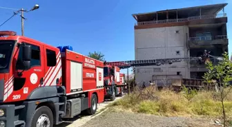 Malatya'da Apartmanda Yangın Çıktı