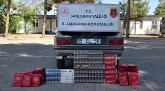 Şanlıurfa'da Jandarma Kaçak Tütün Operasyonu
