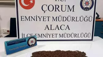 Çorum'da Uyuşturucu ile Yakalanan 3 Şüpheli Gözaltına Alındı