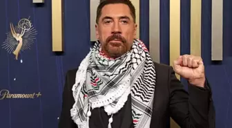 Ünlü oyuncu, Emmy Ödülleri'nde Filistin'e destek verdi: 'Soykırımı durdurun, özgür Filistin!'
