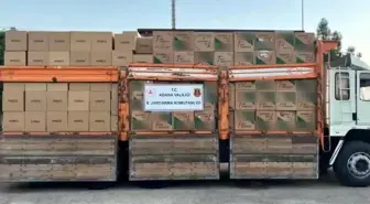 Adana'da Sahte Bandrollü 5.5 Milyon Makaron Ele Geçirildi