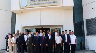 Özbekistan Büyükelçisi Aydın Ticaret Odası'nı Ziyaret Etti