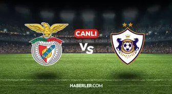 Benfica Karabağ CANLI izle! (ŞİFRESİZ) Benfica Karabağ maçı hangi kanalda, nasıl izlenir?