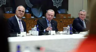 Erdoğan, Voleybol Takımı'nı Kabul Etti