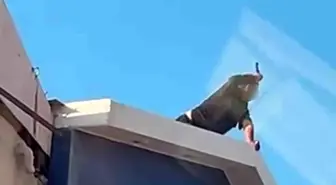 Hatay'da Çatıya Çıkan Şahıs İntihar Girişiminde Bulundu