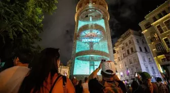 Galata Kulesi TEKNOFEST İstanbul'un Tanıtımına Ev Sahipliği Yaptı
