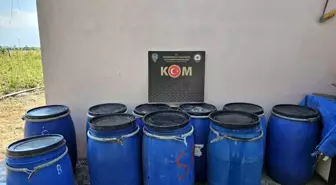 Hatay'da Kaçak İçki Operasyonu: 1035 Litre Ele Geçirildi