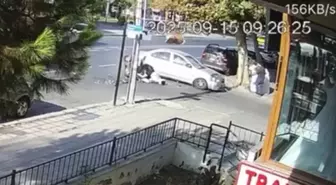 Çorlu'da Motosiklet ile Otomobilin Çarpışması: 2 Yaralı