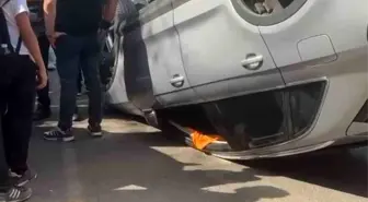 Diyarbakır'da Ehliyetsiz Sürücünün Yolu Kaza ile Bitti