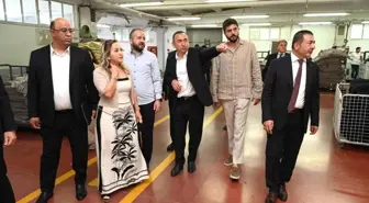 Özbekistan Ankara Büyükelçisi, DTO'da sektör temsilcileriyle buluştu