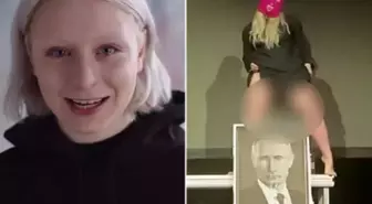 Putin portresi üzerine idrar yapan kadın aktiviste ağır hapis cezası
