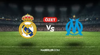 Real Madrid Marsilya maç özeti ve golleri! (VİDEO) Real Madrid Marsilya geniş özeti! Golleri kim attı, maç kaç kaç bitti?